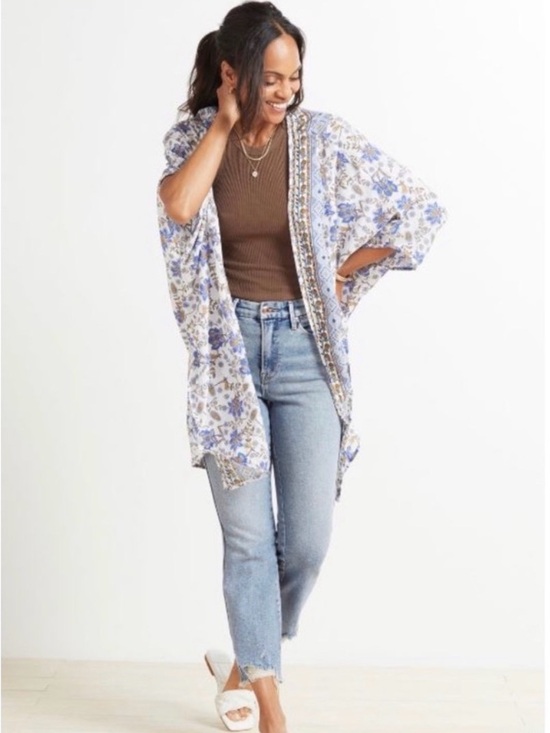 Tolani Accessories - Tolani Mila Floral Wrap One Size